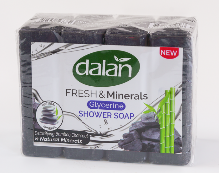 Dalan Fresh & Minerals Bamboo Charcoal & Natural Minerals Soap 150g