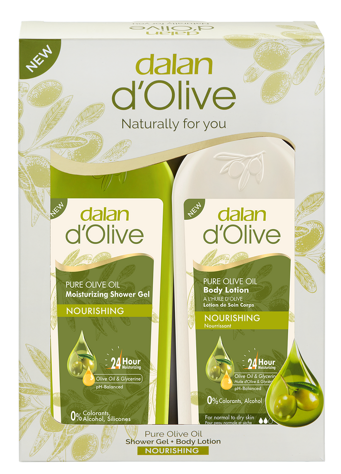 Dalan Nourish & Moisturize Body Gift Pack – Shower gel and hand & body lotion set