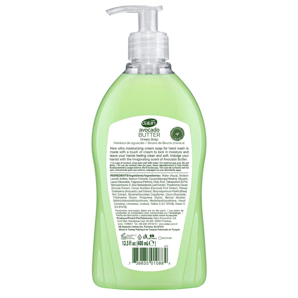 Dalan Avocado Butter Cream Soap – Hydrating hand soap