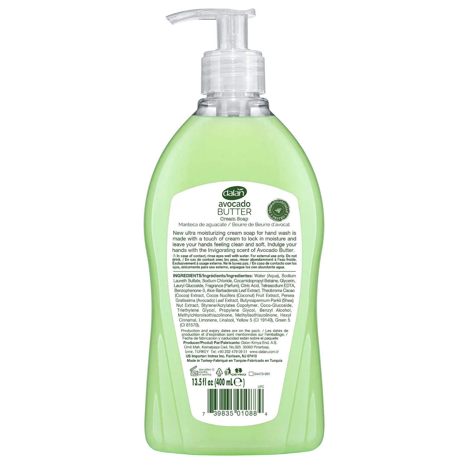 Dalan Avocado Butter Cream Soap – Hydrating hand soap