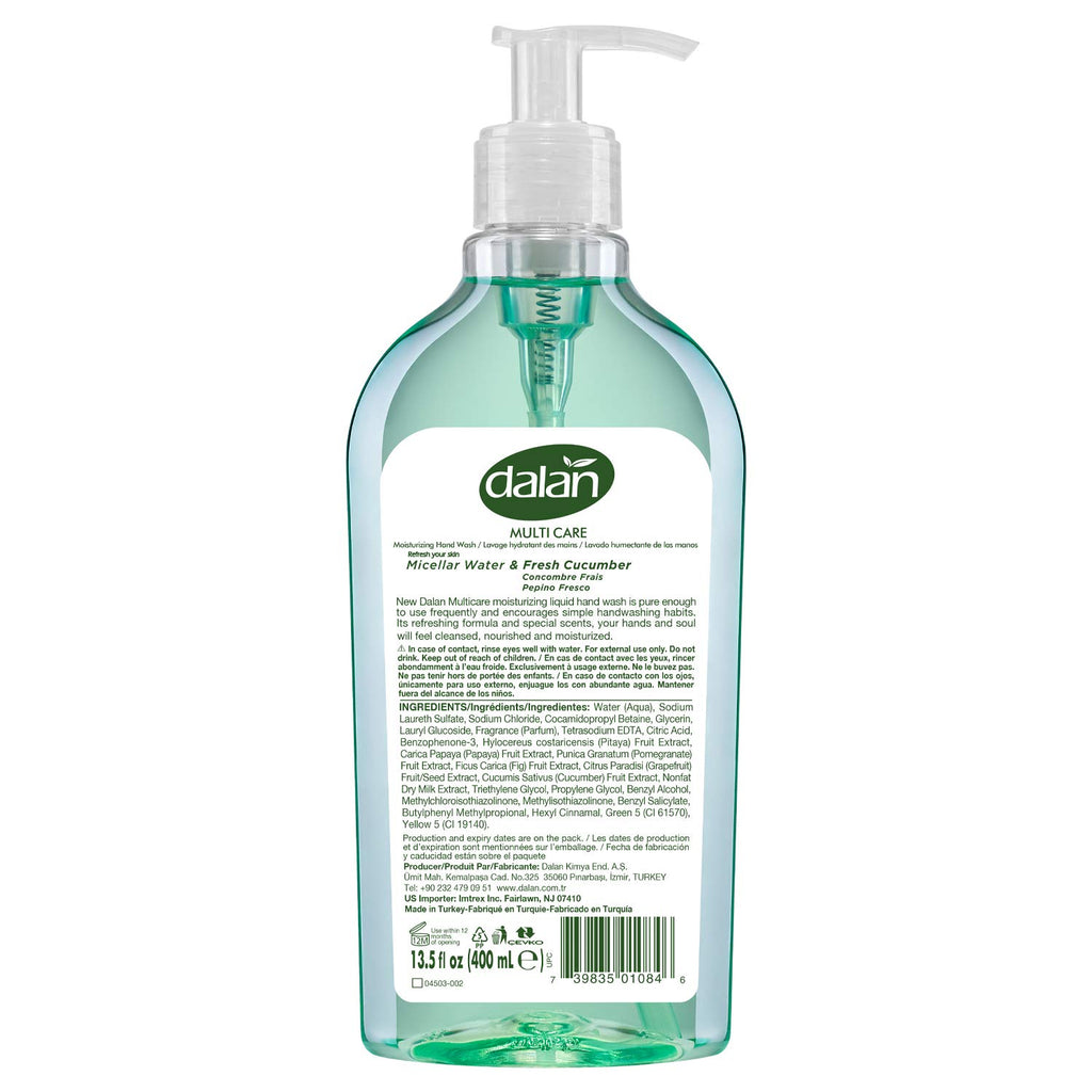 Dalan Coconut Oil Cream Liquid Hand Soap.