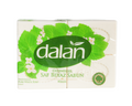 Dalan Pure Soap White 600g (4x150g) – Olive oil-based soap for gentle cleansing and nourishment for skin and hair.