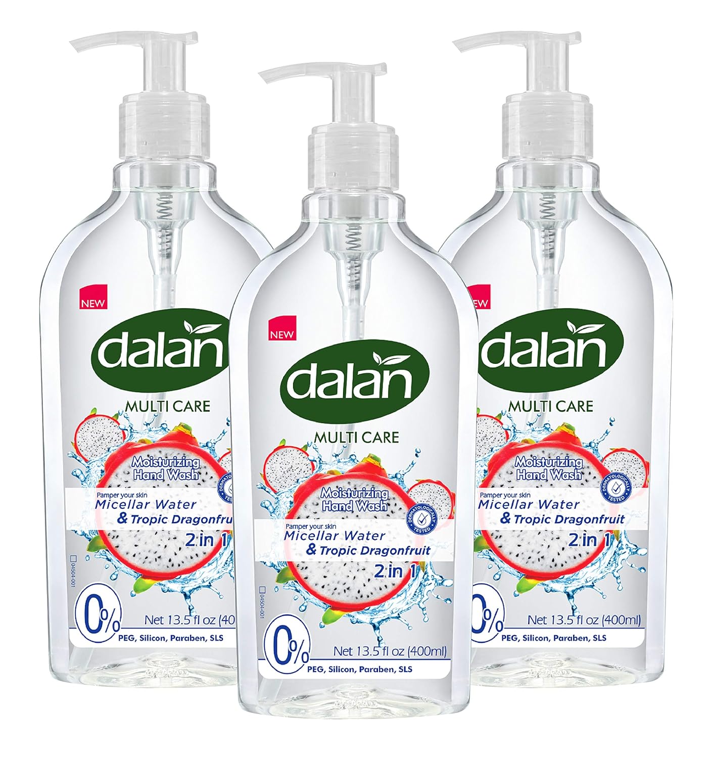 Dalan Tropic Dragonfruit Liquid Hand Soap 400mL – Hydrating hand soap with tropical dragonfruit fragrance for soft, refreshed skin.