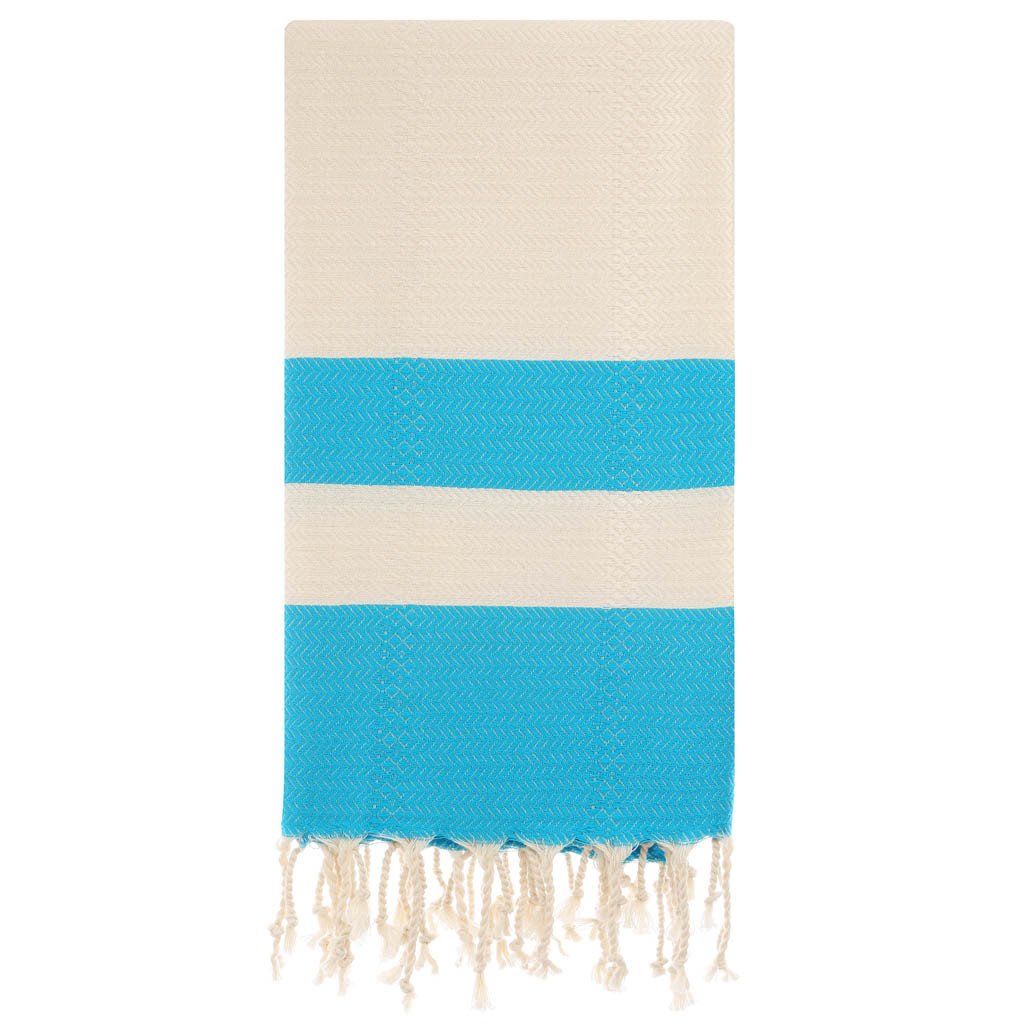 Premium Pure Cotton & Bamboo Turkish Bath & Beach Towel 