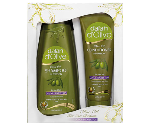 Dalan d’Olive Color Protection Shampoo & Conditioner Set 