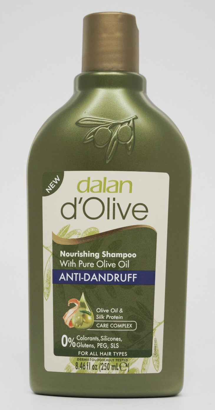Dalan d’Olive Anti-Dandruff Shampoo – Moisturizing shampoo with olive oil and silk protein