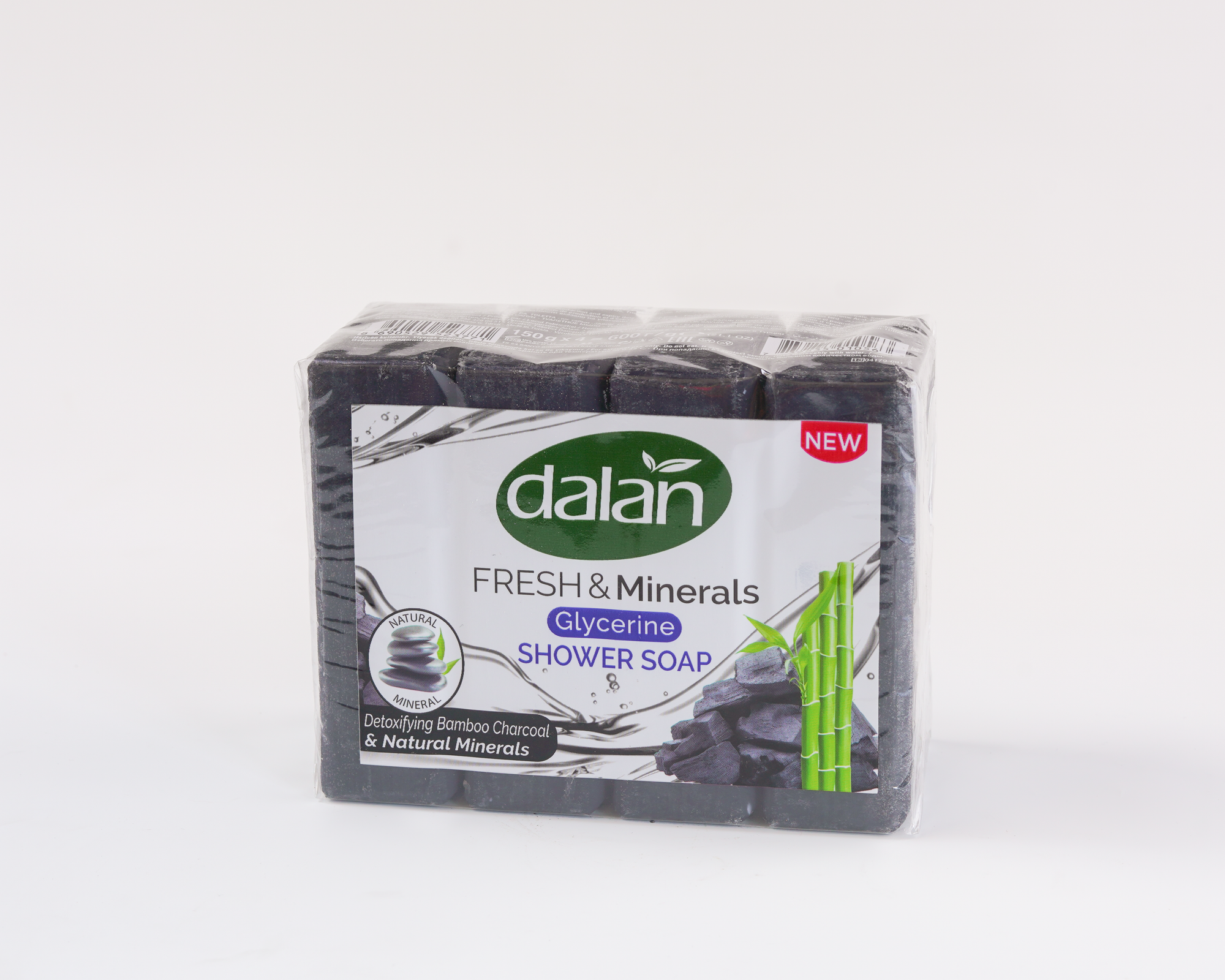 Dalan Fresh & Minerals Bamboo Charcoal & Natural Minerals Soap 150g