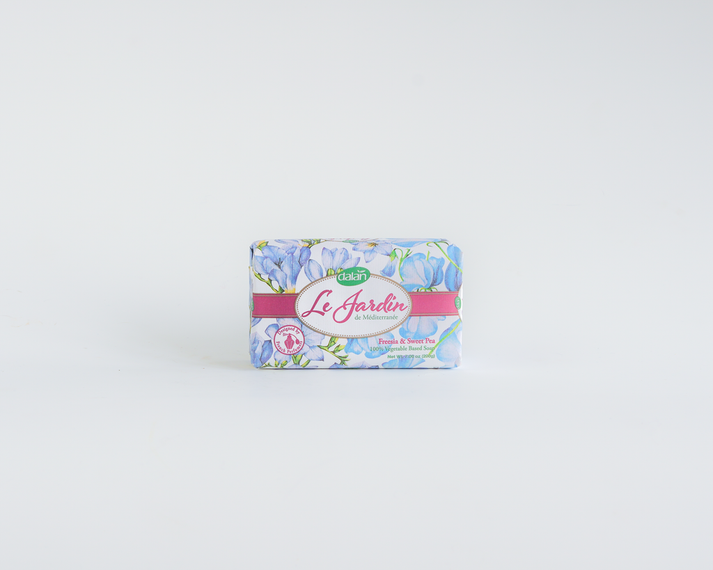 Dalan Le Jardin Soap – Luxurious handcrafted soap with a natural Peony & Rose fragrance for a fresh, elegant bath experience