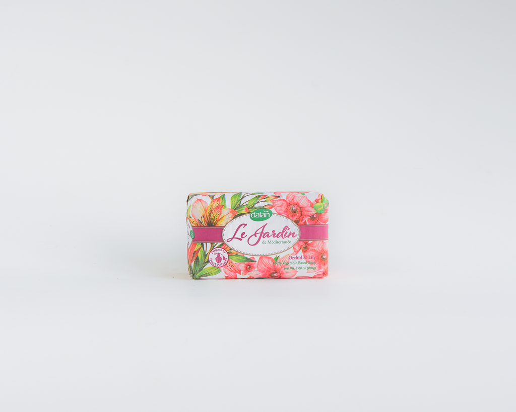 Dalan Le Jardin Soap – Luxurious handcrafted soap with a natural Peony & Rose fragrance for a fresh, elegant bath experience