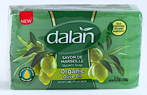 Dalan Glycerine Olive Oil Soap – Certified organic soap with olive oil and glycerine for sensitive skin